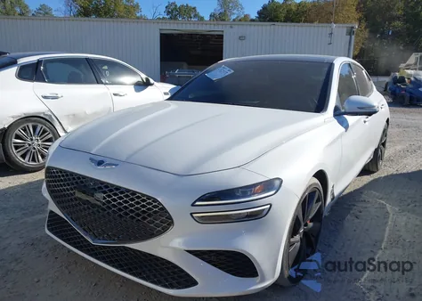 2023 Genesis G70 3.3T Rwd z USA, uszkodzony, nr VIN KMTG54TE6PU105080